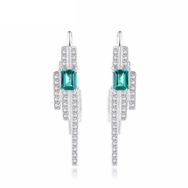 Cercei din argint moderni Eliana