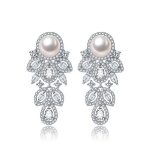 Cercei mireasa cu perle Rosalind